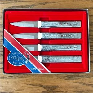 Vintage Carvel Hall Crab Knife Set